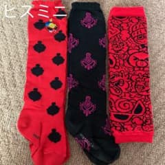 専用です！！ヒスミニ　ハイソックス2足のサムネイル