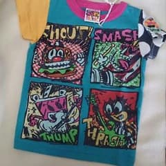 新品♡アメコミ柄ジャムT(90)のサムネイル