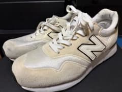 New Balance スニーカー ホワイト ブラックのサムネイル