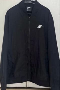 美品　NIKE ウーブン トラックジャケット ジャンパー ブラック ナイキ