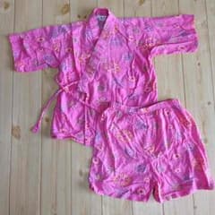 甚平♡花火柄のサムネイル