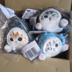 mofusand ごろりん！サメにゃんズくじ D賞 3個セット - メルカリ