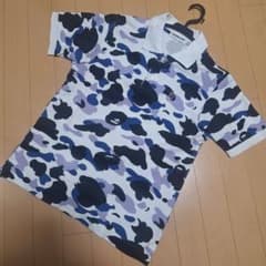 A BATHING APE アベイシングエイプ カモフラ柄ポロシャツS NIGO - メルカリ