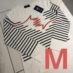 万博 フランス館 SAINT JAMES ストライプ長袖Tシャツ Mサイズ m64777671567_1.jpg?1750917963