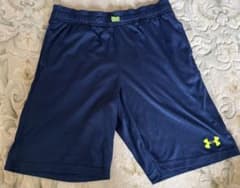 UNDER ARMOUR キッズ ハーフパンツ ネイビー イエロー　Tシャツのサムネイル