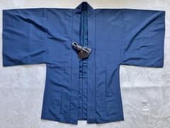 メンズ 羽織 紺色　房付きのサムネイル