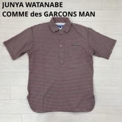 JUNYA WATANABE MAN ポロシャツ 半袖 赤 白 黒 灰 L - メルカリ