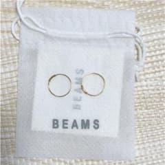 ビームス　フープピアス　18kのサムネイル