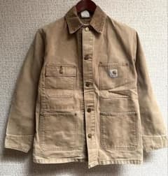 80s 90s Carhartt ミシガンチョアコート カバーオール ベージュ - メルカリ