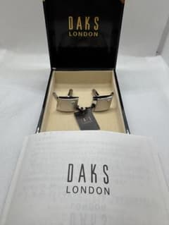 【新品未使用】DAKS ダックス カフスボタン カフリンクス 箱・説明書付のサムネイル