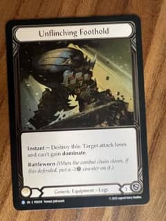 Flesh and Blood Unflinching Footholdのサムネイル