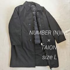 TAION × NUMBER (N)INE ロングバルマカーンオーバーコート L