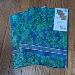 西川座布団カバー銘仙判(55X59cm) 源右衛門窯 ブルー × 2枚セットのサムネイル