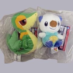 一番くじ ポケモン C賞 イッシュ地方ぬいぐるみ ミジュマル ツタージャ