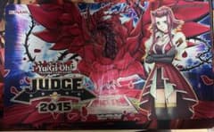 遊戯王 ブラックローズドラゴンJUDGE 2015 プレイマット スリーブセット 遊戯王 十六夜アキ ブラックローズドラゴン JUDGE 2015 プレイマット