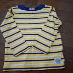 ミキハウス 長袖カットソー 100 ボーダーのサムネイル