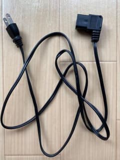 AC電源ケーブル 丸型3P,L型コネクター／約1.５mのサムネイル