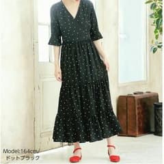あっぴい様専用⭐ 神戸レタス ドットワンピースのサムネイル