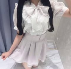 evelyn 花柄レースフリルブラウス ピンクのサムネイル