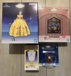 一番くじ　ディズニープリンセス　A賞　D賞 G賞 ラストワン賞のサムネイル