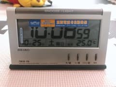 電波時計 目覚まし時計 SEIKOのサムネイル