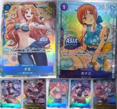 P-111 ナミ ロビン ボニー おナミ アジア プロモ ワンピースカード