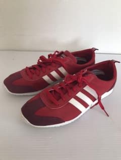adidas neoスニーカー　濃赤　28cmのサムネイル