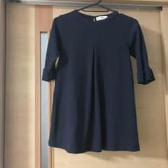 ZARA girl ★ 130cm ★フォーマル ワンピース ネイビーのサムネイル