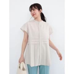 chocol raffine 半袖シャツ ベージュのサムネイル