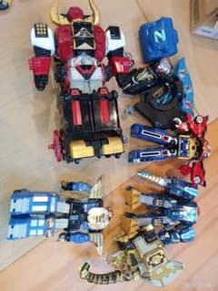 戦隊ヒーロー ロボットフィギュアセット - メルカリ