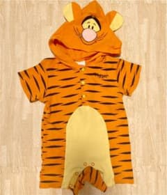 寅年 トラ コスプレ ティガー ロンパース90のサムネイル