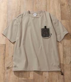 GERRY メッシュポケット Tシャツ ベージュのサムネイル