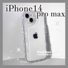 iPhone14pro max  スマホケース iPhoneケース  韓国 透明のサムネイル