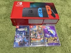 Nintendo Switch 本体 ソフト3本セットのサムネイル