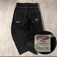 B38【W38】【90s】【TALON】超極太 JNCO ブラックデニムパンツ B38【W38】【90s】【TALON】超極太 JNCO ブラックデニムパンツ - メルカリ