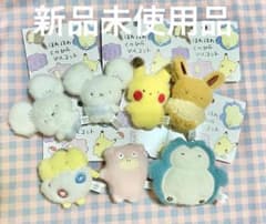 ポケモン ほわほわ てのひらマスコット 6種セット ピカチュウ