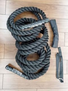 バトルロープ Φ38mm x 9m　アンカーストラップ付きのサムネイル