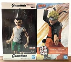 HUNTER×HUNTER ゴン/ NARUTO ナルト フィギュア 2種セット - メルカリ