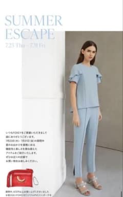 FOXEY NEW YORK Flounce Petal トップサイズ40 - メルカリ