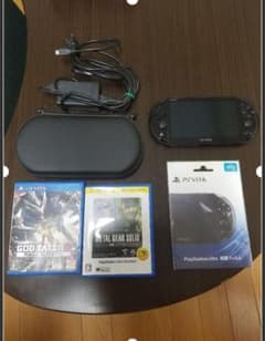 PS VITA ＋ソフト2本＋SDカード付き 値下げ中!!のサムネイル