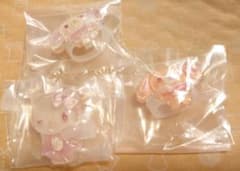 Sanrio Jewelry Deco Band 3-Piece Set (White Rabbit design, some initial stains)
