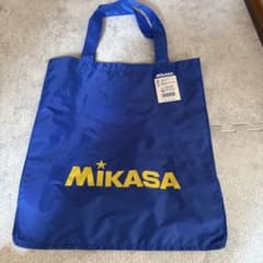 MIKASA スナップボタン付きラメロゴブルー 【新品・未使用】のサムネイル