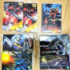 ガンダム グミ　全7枚まとめ売りのサムネイル