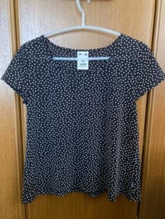 黒白水玉 半袖Tシャツのサムネイル