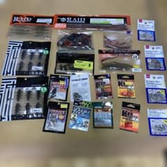バス釣り 引退品 ワームまとめ売り ラバージグ シンカー フックセット バス釣り用ワーム・シンカー・フックセット - メルカリ