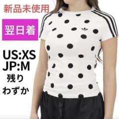 翌日発送/アディダス オリジナルス ドット柄 Tシャツ 水玉US:XS/JP:M 翌日発送/アディダス オリジナルス ドット柄 Tシャツ 水玉US:XS/JP:M