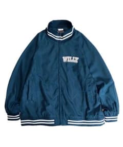 清*色様 WILLY CHAVARRIA / STADIUM JACKET bl - メルカリ