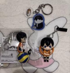 ハイキュー　プチっとのりマス　こんにち輪　いただきます　3点セット