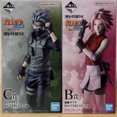 一番くじ NARUTO ナルトサクラ カカシB賞 C賞セットフィギュア - メルカリ