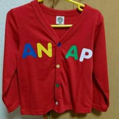 新品♡ANAP☆カーディガン100のサムネイル